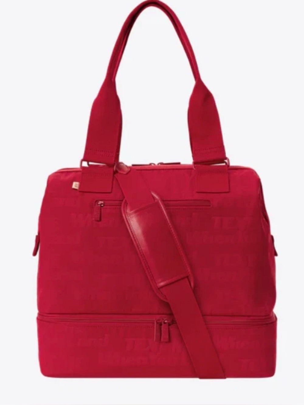 Beis’ The Lonely Ghost Mini Weekender in Red - LIMITED EDITION TEXT ME